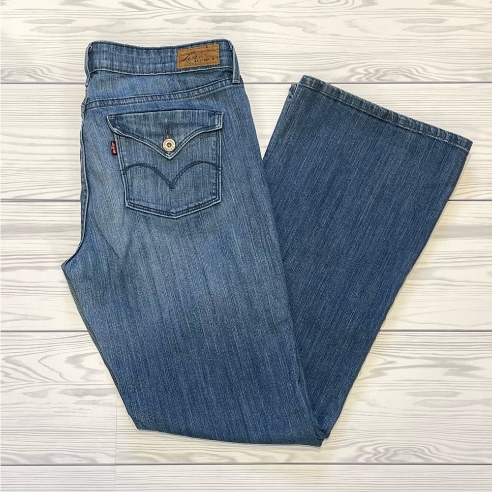LEVI'S Slight Curve Classic Boot Cut /Flared Denim Jeans - Womens Size 10/30